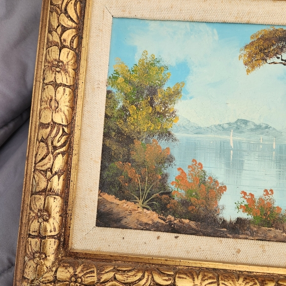 Vintage Gold Frame Neuhold Art - Picture 4 of 8